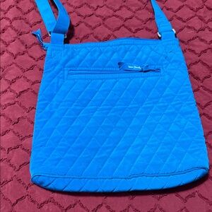 Vera Bradley Vibrant Blue Quilted Crossbody Bag